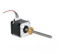 GuidNaurys 1 moteur pas à pas linéaire à bride de 42 mm, 1,8 degré, 1,5 A, 0,45 Nm, moteur pas à pas Nema 17, pas de 2 mm, pas de 8 mm, vis mère Tr8x8 Assemblage(530mm)