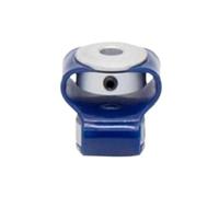 GuidNaurys 1 pcs D40L50 S Type Plastique Flexible Excentrique Déclinaisons Encodeur De Moteur Élastique En Plastique 8 Couplage En Forme Coupleur Couple vibrations(14X14mm)