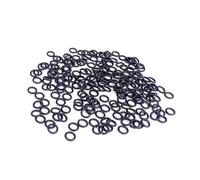 GuidNaurys 100 pièces joints toriques NBR 1 mm de diamètre de fil bague d'étanchéité en caoutchouc 0,5 mm à 2,35 mm de diamètre intérieur mini joint d'étanchéité conta sızıntısı(ID 1mm)