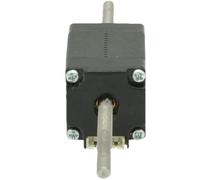 GuidNaurys 100mm T3.5 vis mère 0,5a 15mN.m à travers 20x20x30mm moteur pas à pas Tr3.5x1.2mm vis trapézoïdale Nema 8 moteur pas à pas Non captif Assemblage