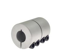 GuidNaurys 1pc accouplement rigide D25L40 accouplement de servomoteur pas à pas 4mm 5mm 6mm 6.35mm 8mm 10mm 12mm for Machine de gravure d'anodisation de Surface CNC Connexion d'axe(5x6mm)