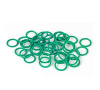 GuidNaurys 50 pièces joint torique vert 1,2 mm anneau FKM 2,6 mm 3,1 mm 3,6 mm 4,6 mm 5,6 mm 6,1 mm 6,6 mm 7,6 mm 9,6 mm 10,6 mm diamètre intérieur joint d'étanchéité conta sızıntısı(OD 10mm)