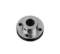 GuidNaurys Coupleur d'arbre 3mm 4mm 5mm 6mm 7mm 8mm 10mm, couplage rigide, Guide de moteur, connecteur de bride de moteur, 1 pièce Connexion d'axe(6mm)