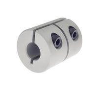 GuidNaurys Coupleur d'arbre rigide, 1 pièce, 4mm 5mm 6mm 6.35mm 8mm 10mm 12mm, alésage D25 L30, pince pas à pas, servomoteur, accouplement d'arbre Connexion d'axe(12x12mm)