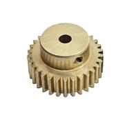 GuidNaurys Engrenage cylindrique cylindrique à denture droite en laiton, module 0,6, 87 dents, alésage intérieur de 3 à 20 mm. Crémaillère(10mm bore)