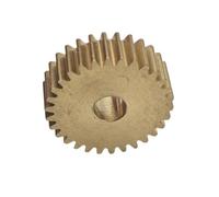 GuidNaurys Engrenage cylindrique plat à denture droite 0,6M 29T, module 0,6, 29 dents, épaisseur 5 mm, dents droites, engrenage en cuivre for moteur de transmission Crémaillère(3.17mm bore)