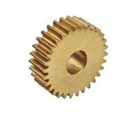 GuidNaurys Engrenage droit à 90 dents, Module 0.7, 0.7M, 90T, en laiton, dents droites, engrenage mécanique, pignon principal différentiel cylindrique crémaillère(9mm bore)