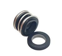 GuidNaurys Joint mécanique 109-30-G60, diamètre intérieur 30 mm, pompes à eau, ressort simple, soufflet en caoutchouc, joint d'arbre, carbone, carbure de silicium, EPDM Fuite d'outil