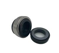 GuidNaurys Joint mécanique à soufflet en caoutchouc, diamètre intérieur 28 mm, 32 mm, 45 mm, en carbure de silicium FKM, ressort simple, for pompes à eau Fuites d'eau(28mm)
