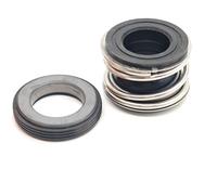GuidNaurys Joint mécanique MG1-12-G60, diamètre intérieur 12 mm, carbure de silicium, carbone, NBR, élastomère, joint à soufflet en caoutchouc for arbre de pompe à eau Fuite d'outil