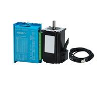 GuidNaurys Kit de moteur pas à pas à cadre 57x57mm, 24-80V DC HBS57H, servomoteur pas à pas 3A 2N.m 285oz-in Nema 23, moteur pas à pas à boucle fermée Assemblage