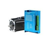 GuidNaurys Kit de moteur pas à pas Nema 34 en boucle fermée, servomoteur hybride HBS860H, câble de 3 mètres, 80mm 118mm 156mm 86x86mm, cadre moteur pas à pas Assemblage(12N.m)