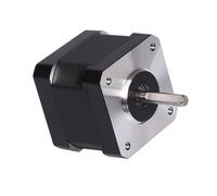 GuidNaurys Moteur pas à pas 0,9 degré 42 x 42 x 38 mm, 2 phases, 4 fils, 1,5 A, 17HS4401S, Nema 17, câble de 1 mètre Assemblage