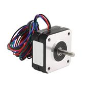 GuidNaurys Moteur pas à pas 42x20mm 1A 16N.cm moteur pas à pas 1.8 degrés 42 avec câble de 1 mètre moteur pas à pas d'extrudeuse Nema 17 Assemblage