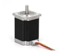 GuidNaurys Moteur pas à pas à bride de 1,8 degré, 57 mm, 3 A, 1,8 Nm, 2 phases, 4 fils, Nema 23, arbre de 8 mm de diamètre Assemblage