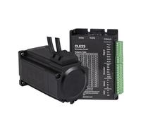 GuidNaurys Moteur pas à pas à cadre 60x60mm, 2 phases, 3,0 nm, 5,0 a, Nema 24, boucle fermée, avec encodeur, pilote CLE23, câble de 1 mètre Assemblage