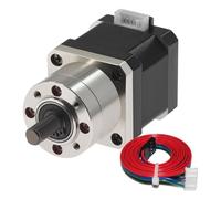 GuidNaurys Moteur pas à pas à engrenages d'extrudeuse 42, rapport 5.18:1, boîte de vitesses planétaire, 1,68 nm, 1,68 a, moteur pas à pas Nema 17 avec câble de 1 mètre Assemblage