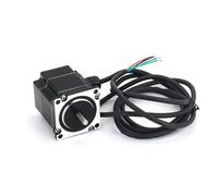 GuidNaurys Moteur pas à pas étanche IP65, cadre 57 x 57 mm, 1,2 Nm, 3 A, 2 phases, 4 fils, Nema 23, arbre 6,35 mm Assemblage