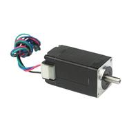 GuidNaurys Moteur pas à pas hybride 20 mm, 1,8 degré, 0,6 A, 2 phases, 4 lignes, Nema 8, arbre de 4 mm de diamètre Assemblage(20x20x38mm)