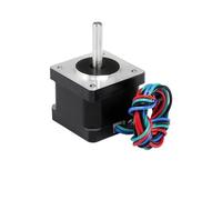 GuidNaurys Moteur pas à pas Nema 14 à 1.8 degrés, 1.5kg.cm, 21oz-in, 1,5a, arbre D de 5mm, moteur pas à pas bipolaire, cadre 35x35mm Assemblage
