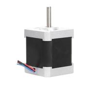 GuidNaurys Moteur pas à pas Nema 17 0,9 degré, 1,68 A, 44 N.cm, 2 phases, 4 fils, 42 x 42 x 48 mm, 42BYGH, for imprimante 3D Assemblage