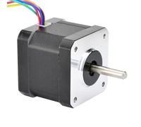 GuidNaurys Moteur pas à pas Nema 17 0,9 degrés 42 moteur pas à pas unipolaire 0,8a 26Ncm 36,8oz.in 6 fils 42x39mm moteur pas à pas for imprimante 3D Assemblage