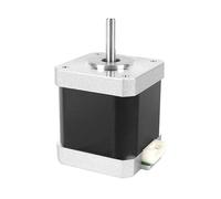 GuidNaurys Moteur pas à pas Nema 17, 1,8 degré, 42 x 42 x 34 mm, 1,2 A, 0,28 Nm, bride de 42 mm, 2 phases, 4 fils Assemblage