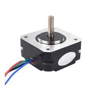 GuidNaurys Moteur pas à pas Nema 17, 16 N.cm, 22,6 oz.in, 1 A, 1,8 degré, 17HS08-1004S, 2 phases, 4 fils, 42 x 42 x 20,5 mm Assemblage