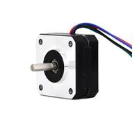 GuidNaurys Moteur pas à pas Nema 17, 42x20mm, 16N.cm, 1A, 2 phases, 4 lignes, cadre 42x42mm, moteur pas à pas, extrudeuse 17HS08-1004S Assemblage