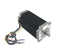 GuidNaurys Moteur pas à pas Nema 23 biphasé à 4 fils, 57 mm, 2,8 Nm, 425 oz-in, 3 A, 57 x 57 x 112 mm, arbre de 8 mm Assemblage