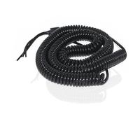 GuidNaurys Spiral Spring Video Extension Cord for Truck Semi Trailer Reversing Image Camera Monitor Wire Cordon rétractable(Line length 8 meters)