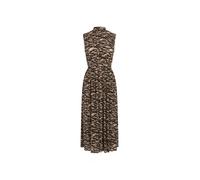 Guido Maria Kretschmer Curvy Robe 'Lilith' beige / marron / noir, Taille 50