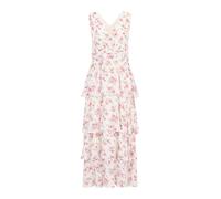 GUIDO MARIA KRETSCHMER FOR BRIDGERTON Robe 'Penelope' vert foncé / rouge pastel / blanc chiné, Taille 36