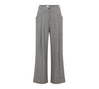 Guido Maria Kretschmer Women Pantalon à pince 'Loretta' gris foncé / blanc cassé, Taille 34