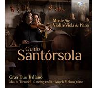 Santórsola: Music for Violin/Viola & Piano
