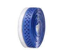 Guidoline de vélo Route VELO microfibre ajourée, bicolore bleu / blanc