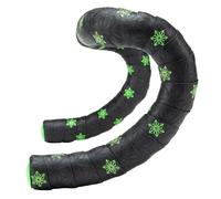 Supacaz Super Sticky Kush Handlebar Tape Noir Neon Yellow Print / Neon Yellow