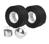 Guidoline® Tressostar 90 Noir - VELOX - Pour Vélo Loisir Adulte - Prise en Main Confortable