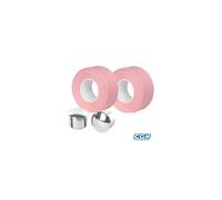 Guidoline velox coton superieur tressostar 90 rose pastel avec embouts guidon (pr) blister