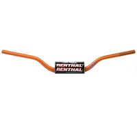 GUIDON 1.1/8 INCH (28.6MM) MX FATBAR GUIDON ORANGE MCGRATH / COURT REMBOURRÉ COU