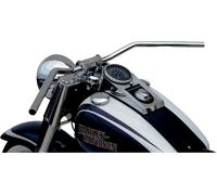 Guidon 1" 25,4 mm à fossettes chromé Trw Harley-davidson Dyna Softail touring M