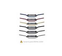 Renthal Guidon Classic Suzuki RM Ø22,2 mm – Noir, mousse noire rembourrée