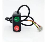 Guidon 22 Mm Commutateur Combiné Klaxon Et Phare Moto Interrupteurs Moteur Modification Des Clignotants Accessoires VTT Bouton d'allumage de la moto