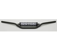 GUIDON 7/8 INCH (22MM) GUIDON MX ARGENT JIMMY BUTTON REMBOURRÉ COULEUR NOIR AVEC