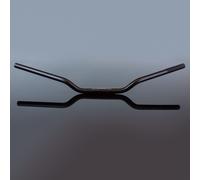 GUIDON 7/8 POUCE (22MM) GUIDON ROUTE HAUT NOIR