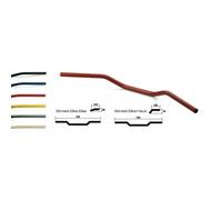 Le guidon LSL Alu A01, noir, noir