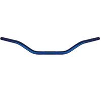 Guidon Accossato Aluminium Moto Scooter Custom Naked Plie Moyenne Diamètre 22 mm-Bleu