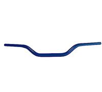 Guidon Accossato bleu en aluminium pour Beta RR 2T de 2015 à 2019, diamètre 28,5 mm, hauteur moyenne