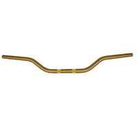 Guidon Accossato or en aluminium pour Mz RT 125 RT 125 de 2002, diamètre 22 mm, hauteur moyenne