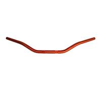 Guidon Accossato orange en aluminium pour Mz RT 125 RT 125 de 2002, diamètre 22 mm, hauteur moyenne